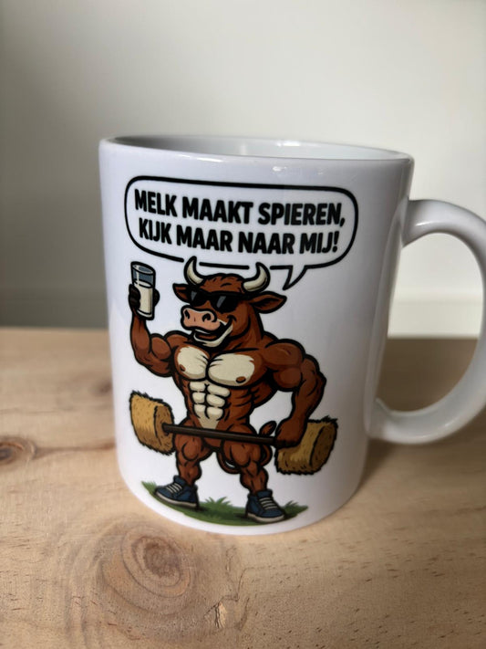 Mok Melk maakt spieren