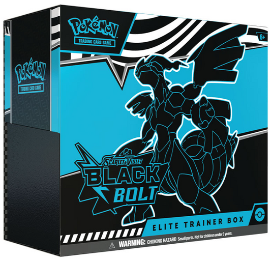 Pokémon TCG – Black Bolt Elite Trainer Box | ETB | Sealed
