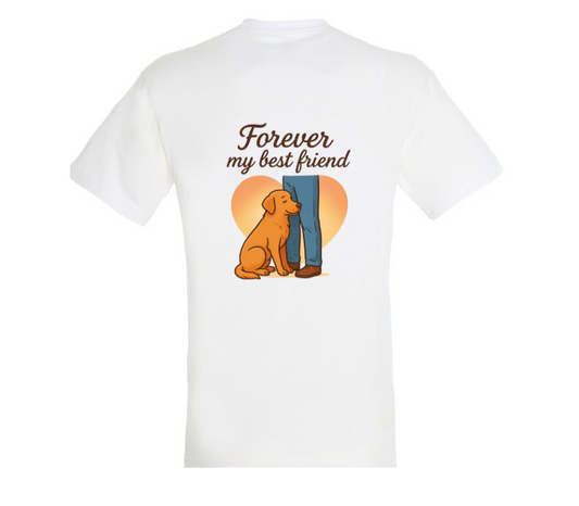 T-shirt met hond