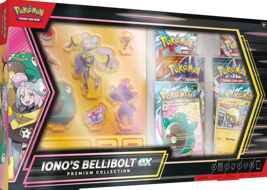 Pokémon TCG – Iono’s Bellibolt ex Premium Collection | Sealed